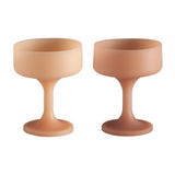 Wheat + oat | mecc |  silicone unbreakable cocktail glasses