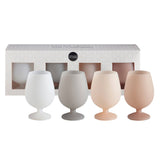 Winter | stemm | silicone unbreakable wine glasses