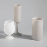 Blanc + dove | seff | silicone unbreakable champagne flute