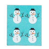 Snowman Dishcloths (Set of 2)