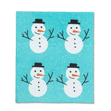 Snowman Dishcloths (Set of 2)