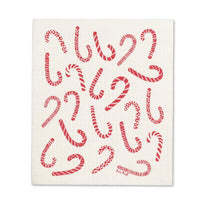 Candycane Dishcloths (Set of 2)