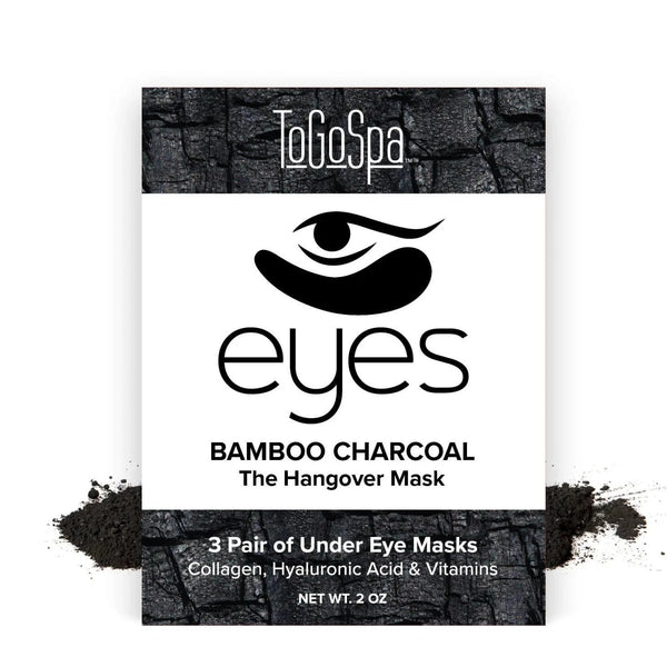TOGOSPA - Bamboo Charcoal Eye Masks - 3Pk