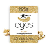 TOGOSPA - Gold Eye Masks - 3Pk