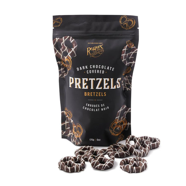 Dark Chocolate Covered Pretzels - 170g
