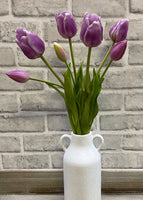 Fresh Touch Tulips - 19" Lavender