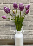 Fresh Touch Tulips - 19" Lavender