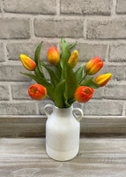 Fresh Touch Tulips - 12" Orange