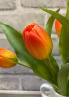 Fresh Touch Tulips - 12" Orange