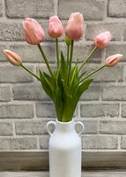 Fresh Touch Tulips - 19" Pink