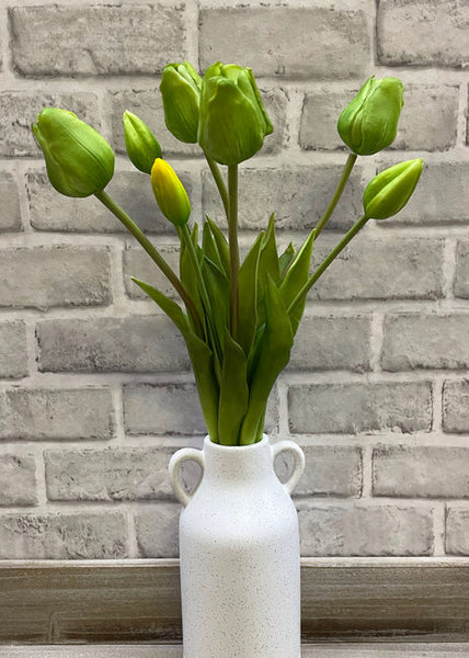Fresh Touch Tulips - 19" Green