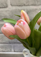 Fresh Touch Tulips - 12" Pink
