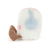 Jellycat Amuseables Toastie Pink And White Marshmallows