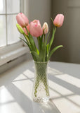 Fresh Touch Tulips - 18" Pink