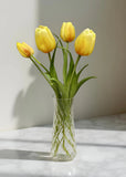 Fresh Touch Tulips - 18" Yellow