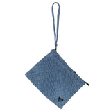 Brandon Small Woven Tote - Denim