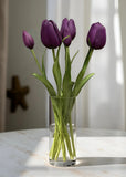 Fresh Touch Tulips - 18" Purple