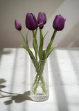 Fresh Touch Tulips - 18" Purple