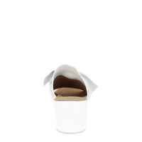 Bernie Mev Venti Freesia Wedge Sandal - White Silver