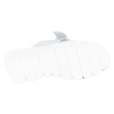 Bernie Mev Venti Freesia Wedge Sandal - White Silver