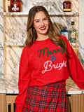 Merry & Bright Sweater - Red