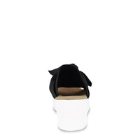 Bernie Mev Venti Freesia Wedge Sandal - Black