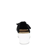 Bernie Mev Venti Freesia Wedge Sandal - Black