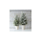 Snow Fern Tree Large Green