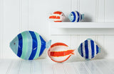 Medium Striped Fish Bowl