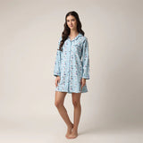 Snowman Ski Nightshirt
