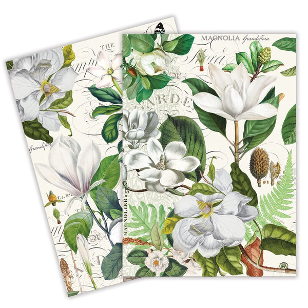 Magnolia Petals Kitchen Towel Set of 2