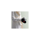 Heart Mittens -  Black W/Red