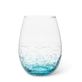 Fish Cut Stemless Wine Glass