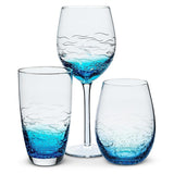 Fish Cut Stemless Wine Glass