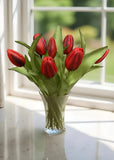 Fresh Touch Tulips - 12" Red
