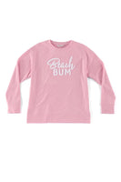 "Beach Bum"  Sweatshirt - Blush