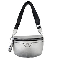 Nicole Crossbody Bag - Silver