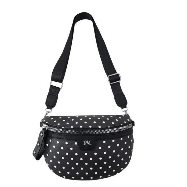 Nicole Crossbody Bag - Polka Dots