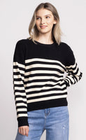 Rowan Sweater - Black and White