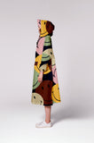RainKiss Rain Poncho - Retro Smiley
