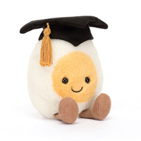 Jellycat Amusables Boiled Egg Graduation