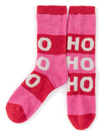 Ho Ho Ho Socks -  Pink