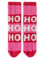 Ho Ho Ho Socks -  Pink