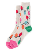 Anya String of Lights Socks - Ivory