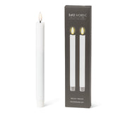 LED Taper Candle (Set of 2) - White