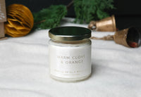 Warm Clove & Orange Soy Wax Candle