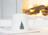 Wide Base Mug with Single Tree