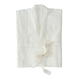 Linen Robe O/S - Ivory