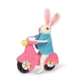 Bunny on Vespa