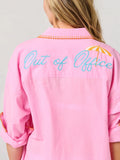 Cover-Up Shirt "Vacay" - Pink